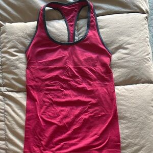 lululemon athletica Red Tank Top